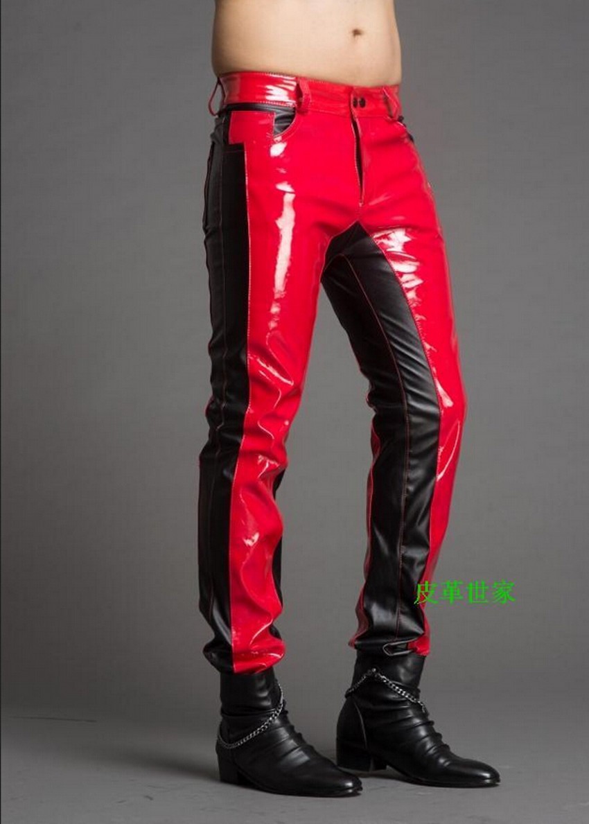 Jeans Pants Fashion Men - Kış Yeni erkek Moda Dikiş deri