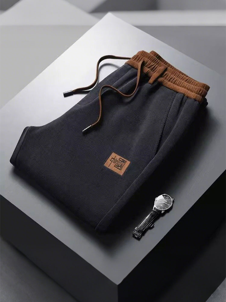 Chino Pants Men - Polar Kalın Kışlık Chino Pantolon Erkek