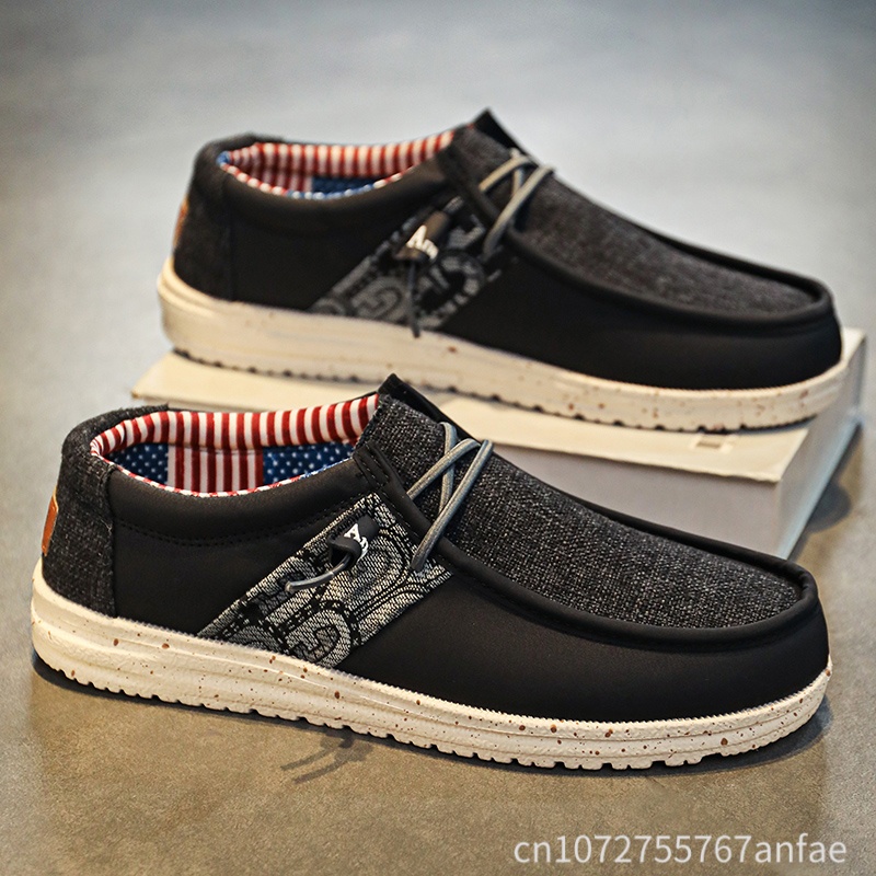 Men'S Fashion Loafers Shoes - Sıcak Satış Mavi/Siyah Erkek Loafer'lar Moda