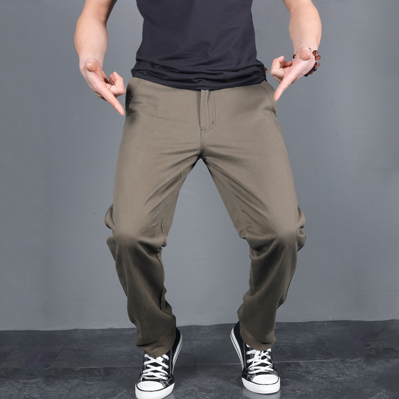 Chino Pants Men - Yeni erkek ilkbahar sonbahar katı rahat