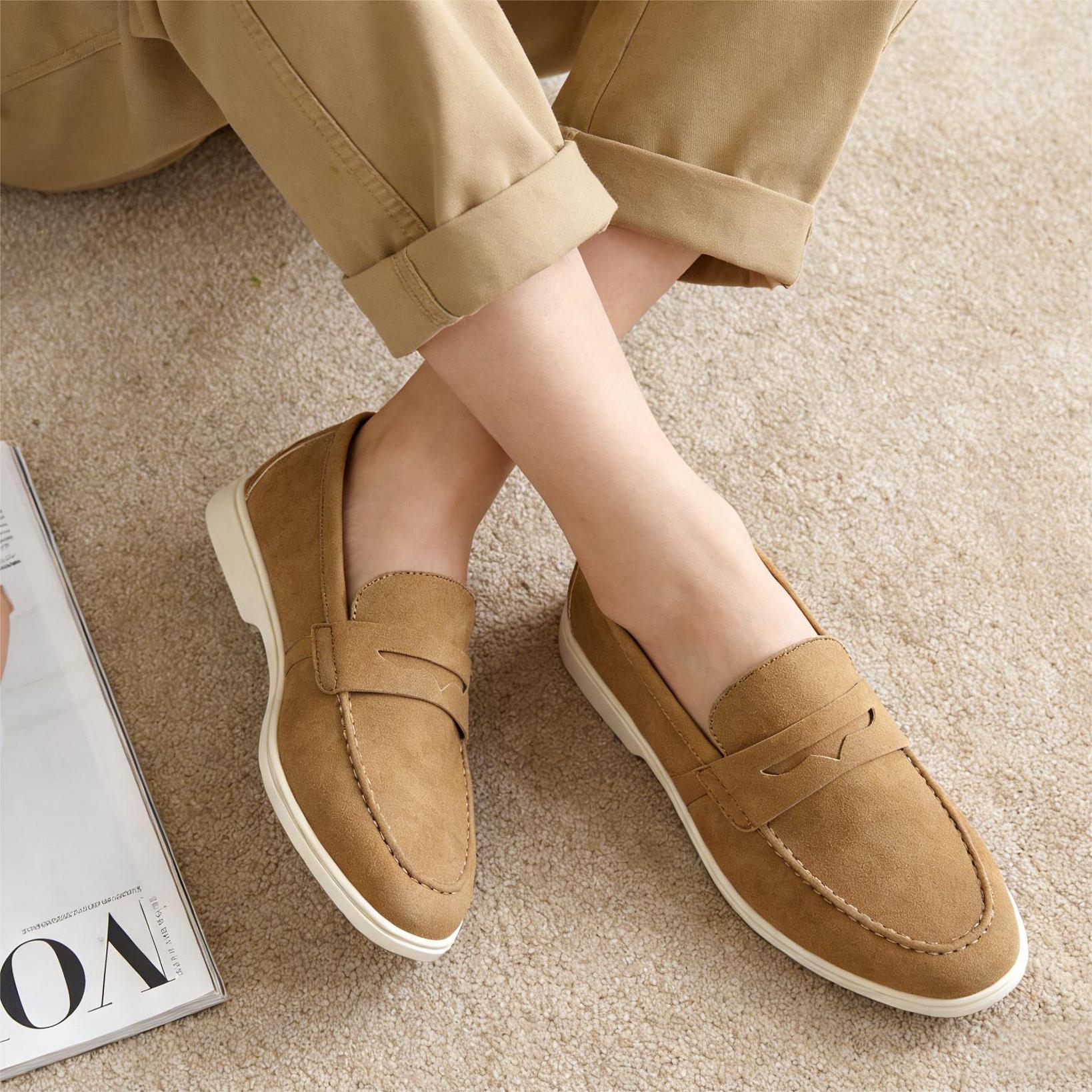 Men'S Fashion Loafers Shoes - Erkek Nefes Alabilen Loafer'lar Moda Yazlık