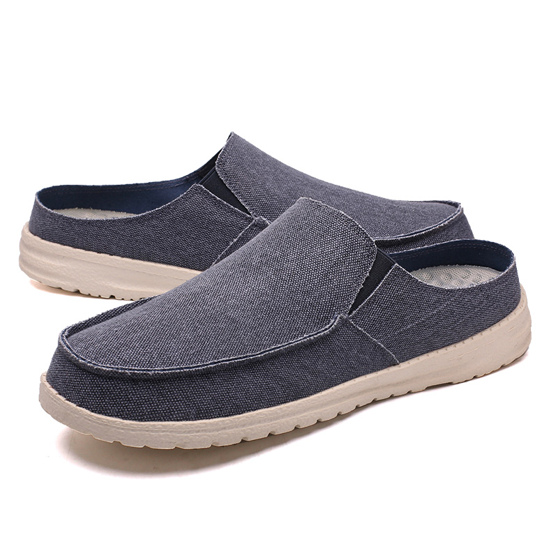 Men'S Fashion Loafers Shoes - Yalınayak Adam Rahat Ayakkabı Kapağı Hafif