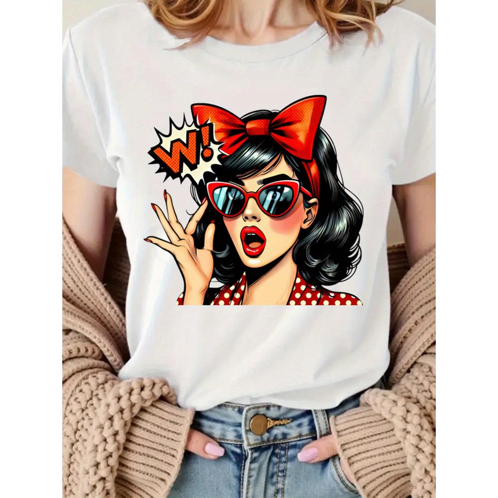Retro Pop Art Kadın Grafik Bas - Mens Fashion In The 50S incelemesi ve fiyatı