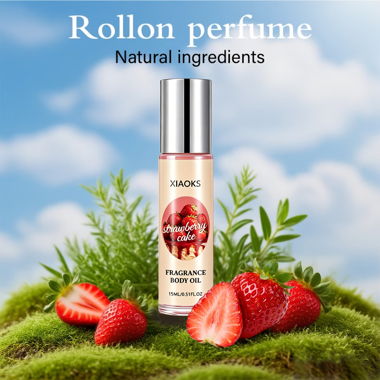 1 Şişe Çilekli Kek Tatlı Roll- - Men'S Fashion Perfume incelemesi ve fiyatı