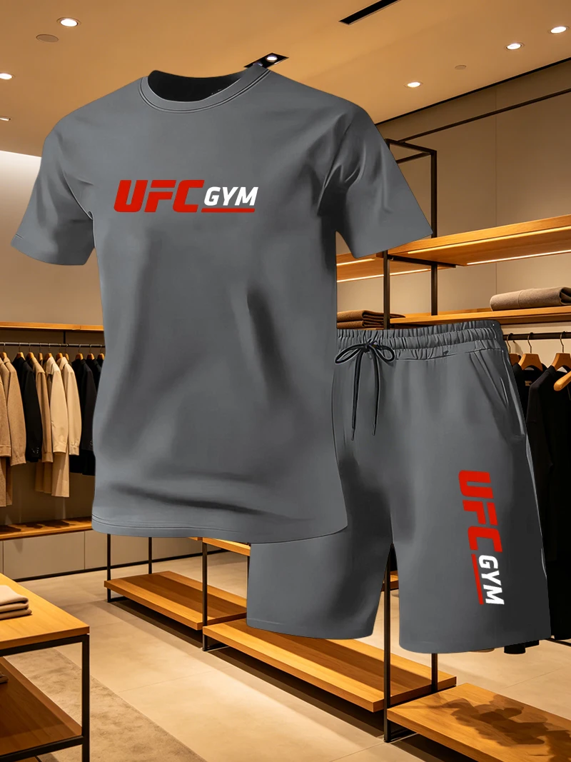 Erkek Moda Tişört Şort UFC Gün - Men'S Fashion Looks incelemesi ve fiyatı