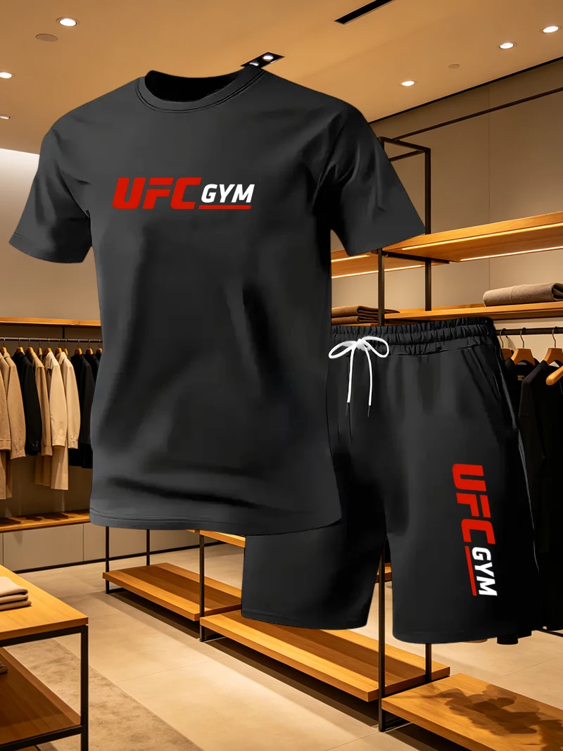 Erkek Moda Tişört Şort UFC Gün - Men'S Fashion Looks incelemesi ve fiyatı