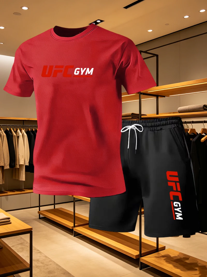 Erkek Moda Tişört Şort UFC Gün - Men'S Fashion Looks incelemesi ve fiyatı