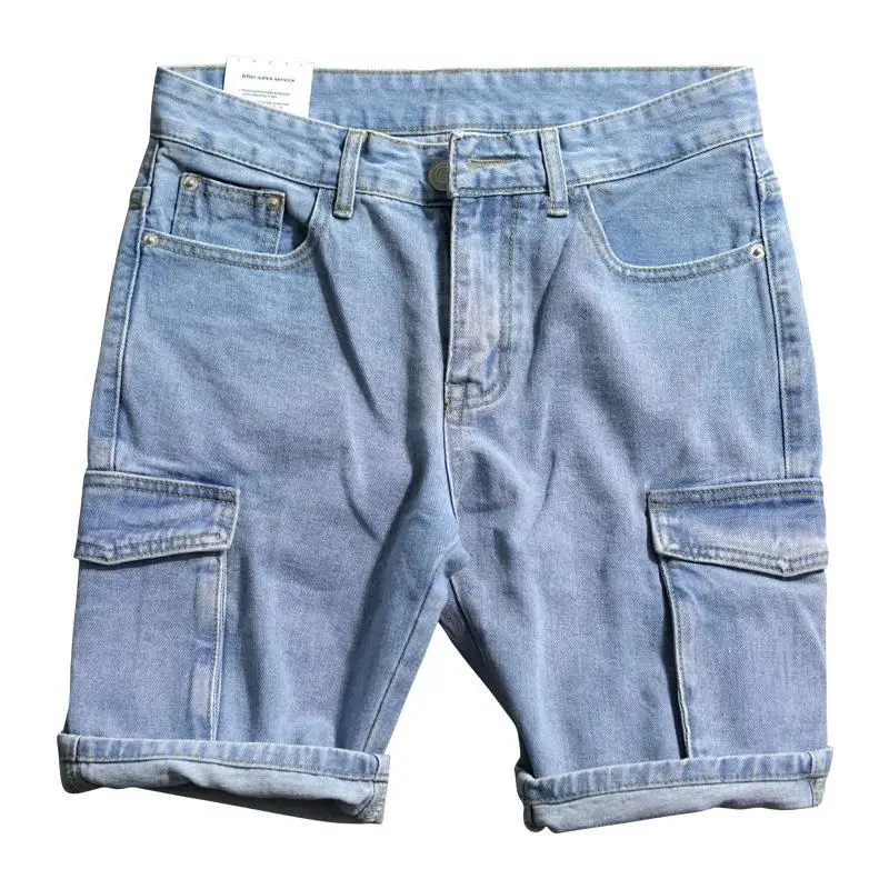 Gevşek Düz kısa kot pantolon E - Jeans Pants Fashion Men incelemesi ve fiyatı