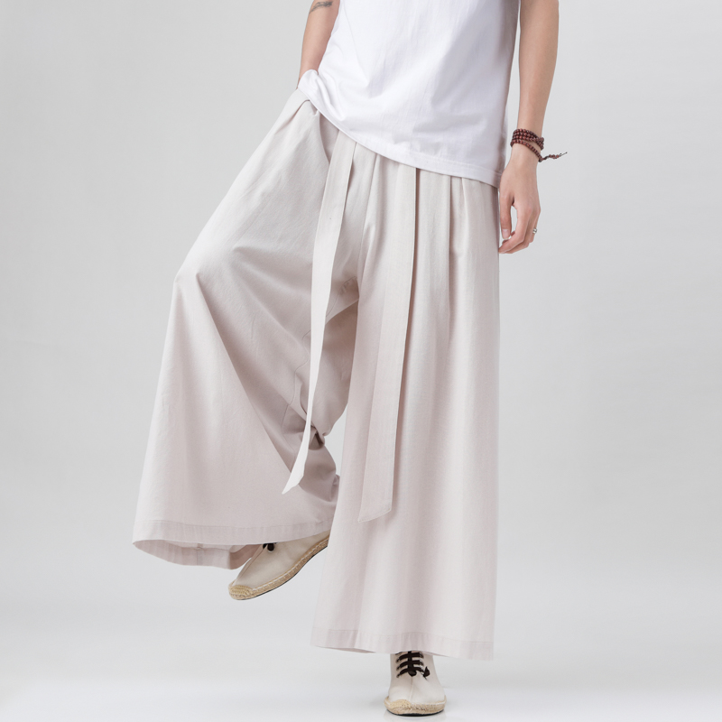2023 Çin Tarzı Harajuku Keten  - Chino Pants Men incelemesi ve fiyatı