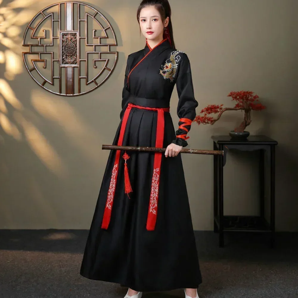 Modern Hanfu Kadın Üst Etek 2  - Men Fashion Vintage incelemesi ve fiyatı