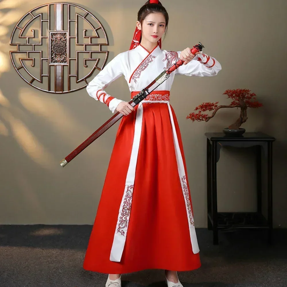 Modern Hanfu Kadın Üst Etek 2  - Men Fashion Vintage incelemesi ve fiyatı