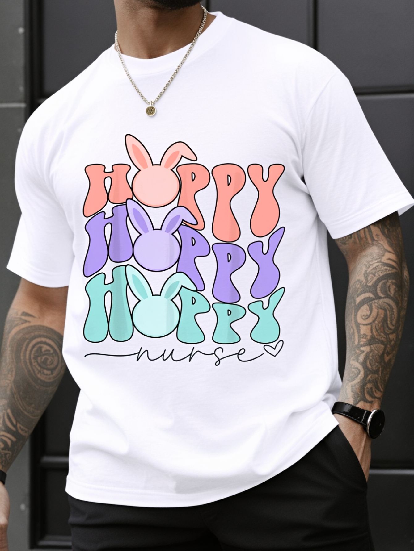 Retro Hemşire Paskalya Hoppy H - Men'S Fashion Easter incelemesi ve fiyatı