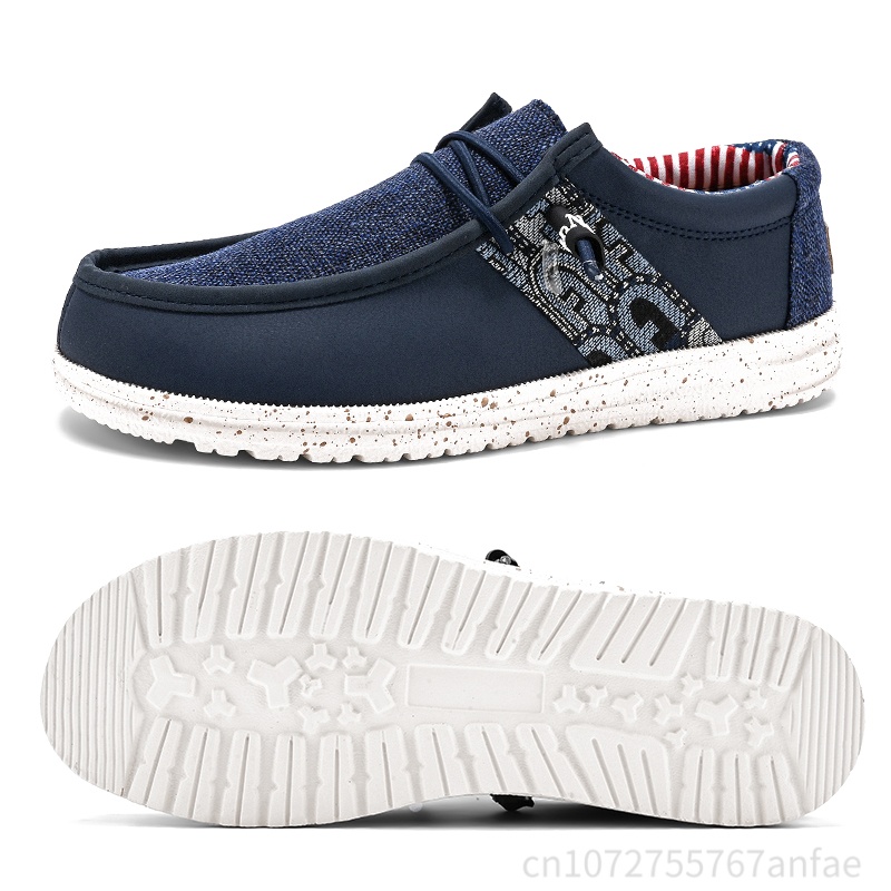 Sıcak Satış Mavi/Siyah Erkek L - Men'S Fashion Loafers Shoes incelemesi ve fiyatı