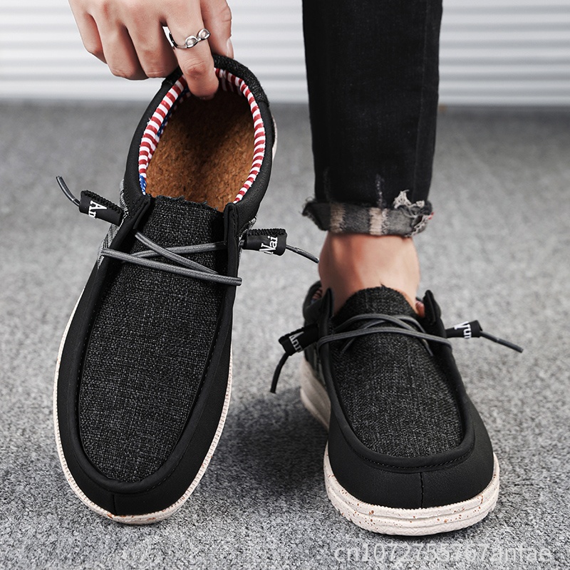 Sıcak Satış Mavi/Siyah Erkek L - Men'S Fashion Loafers Shoes incelemesi ve fiyatı