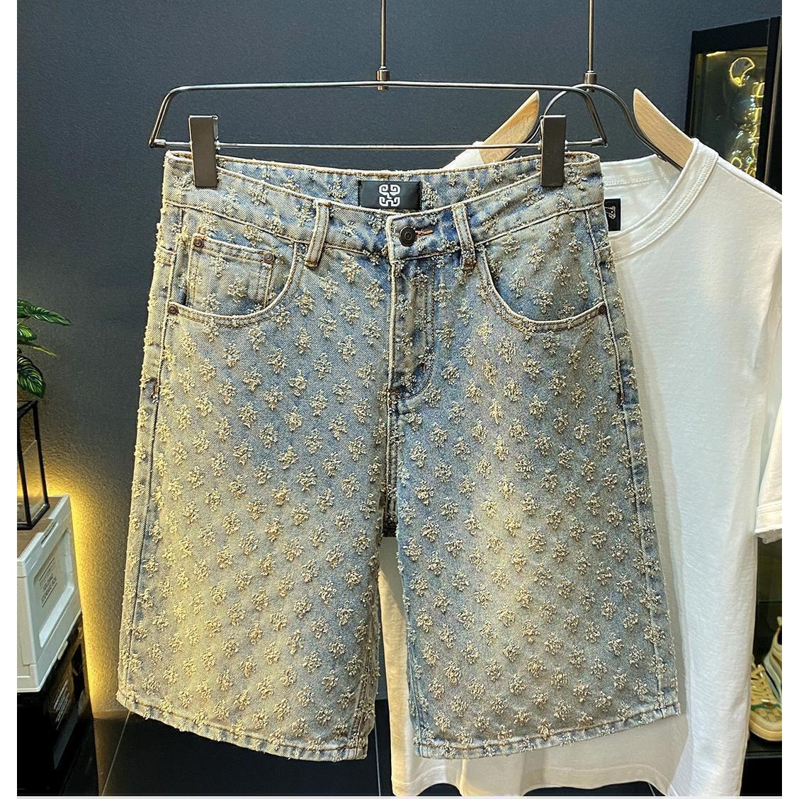 Yazlık High Street Kot Şort Er - Jeans Pants Fashion Men incelemesi ve fiyatı