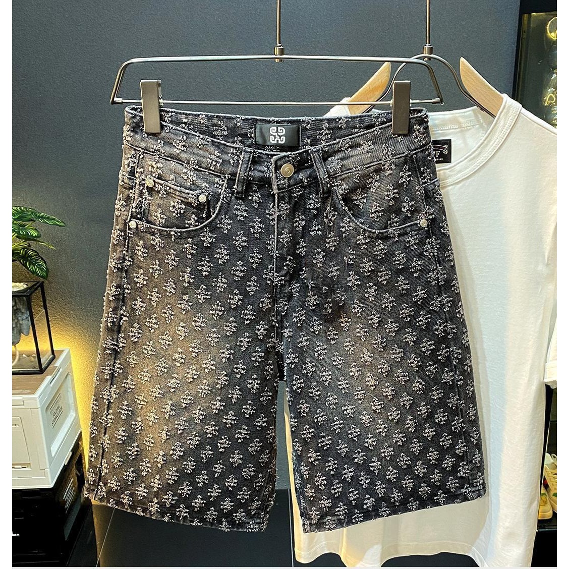 Yazlık High Street Kot Şort Er - Jeans Pants Fashion Men incelemesi ve fiyatı