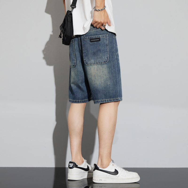 Erkek Vintage Kot Şort Yaz Inc - Jeans Pants Fashion Men incelemesi ve fiyatı