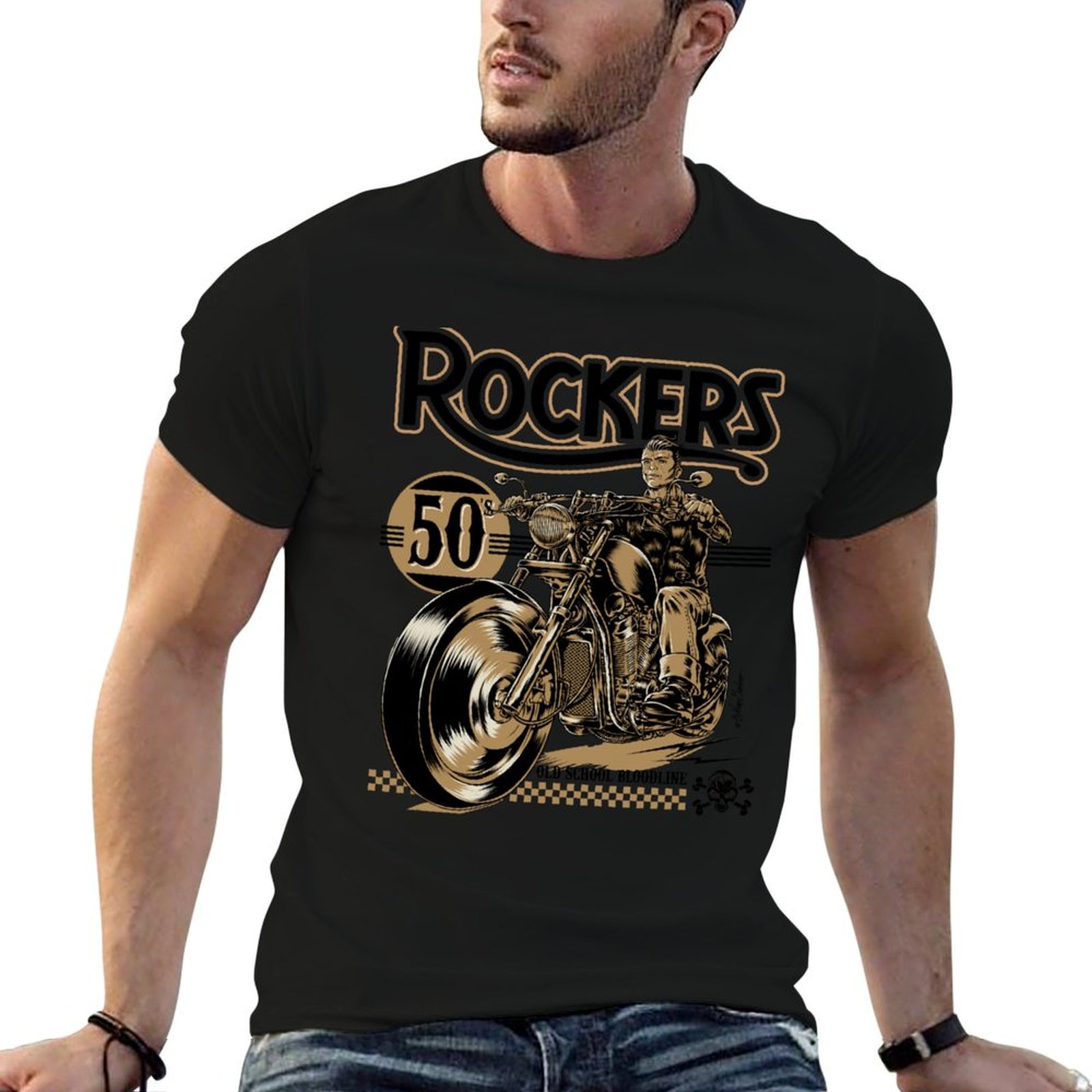 Rockers 50'ler Tişörtü Moda Sa - Mens Fashion In The 50S incelemesi ve fiyatı