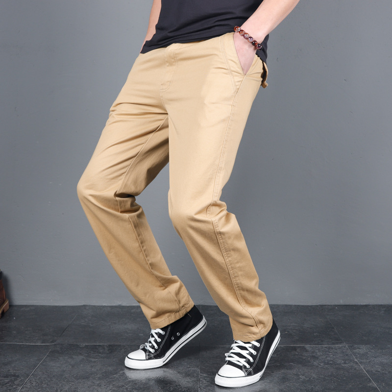 Yeni erkek ilkbahar sonbahar k - Chino Pants Men incelemesi ve fiyatı