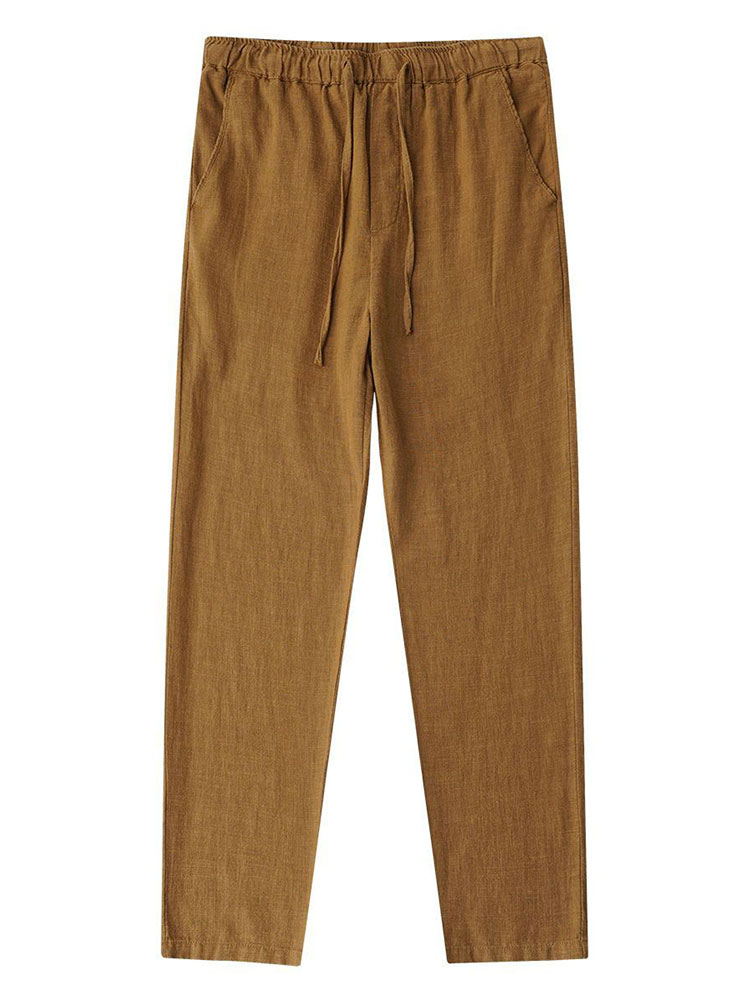Rahat Pamuklu Keten Chino Pant - Chino Pants Men incelemesi ve fiyatı