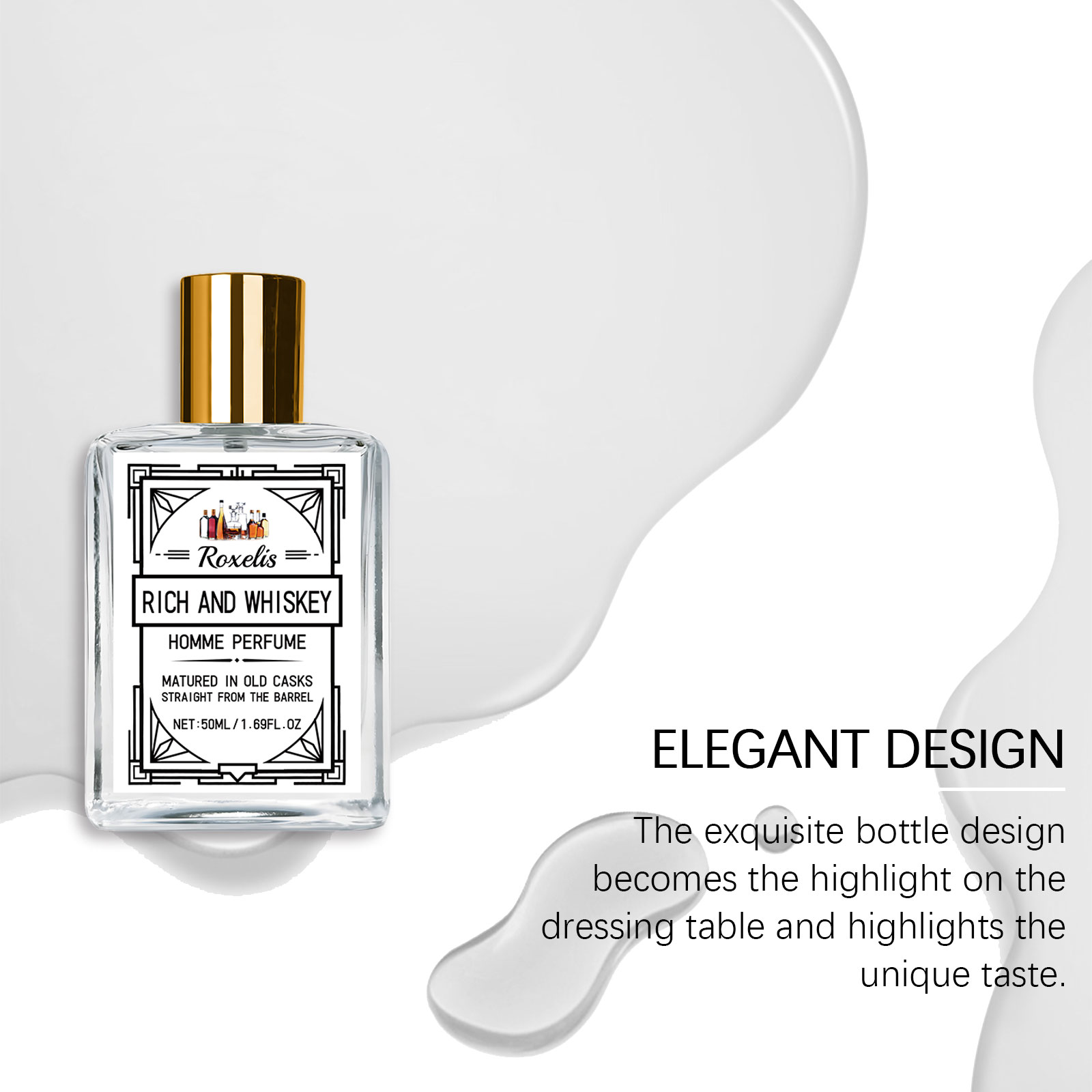Roxelis 50ml Charm Whisky Erke - Men'S Fashion Perfume incelemesi ve fiyatı