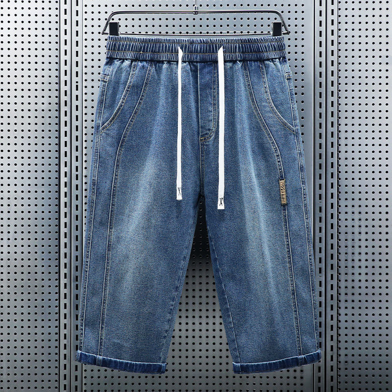 Erkek Yazlık Elastik Bel Kırpı - Jeans Pants Fashion Men incelemesi ve fiyatı
