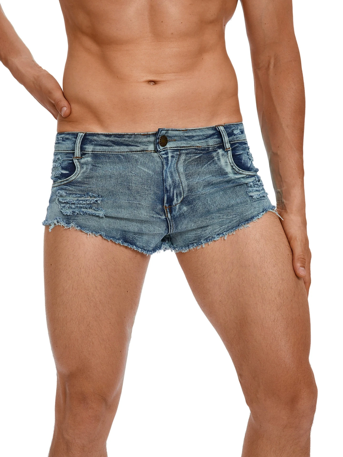 Erkek Düşük Bel Kot Şort Moda  - Jeans Pants Fashion Men incelemesi ve fiyatı