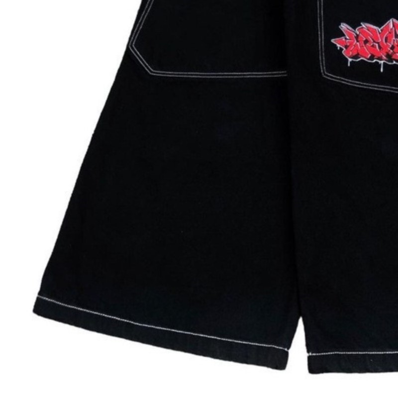 Amerikan Moda Hip Hop Büyük Bo - Jeans Pants Fashion Men incelemesi ve fiyatı