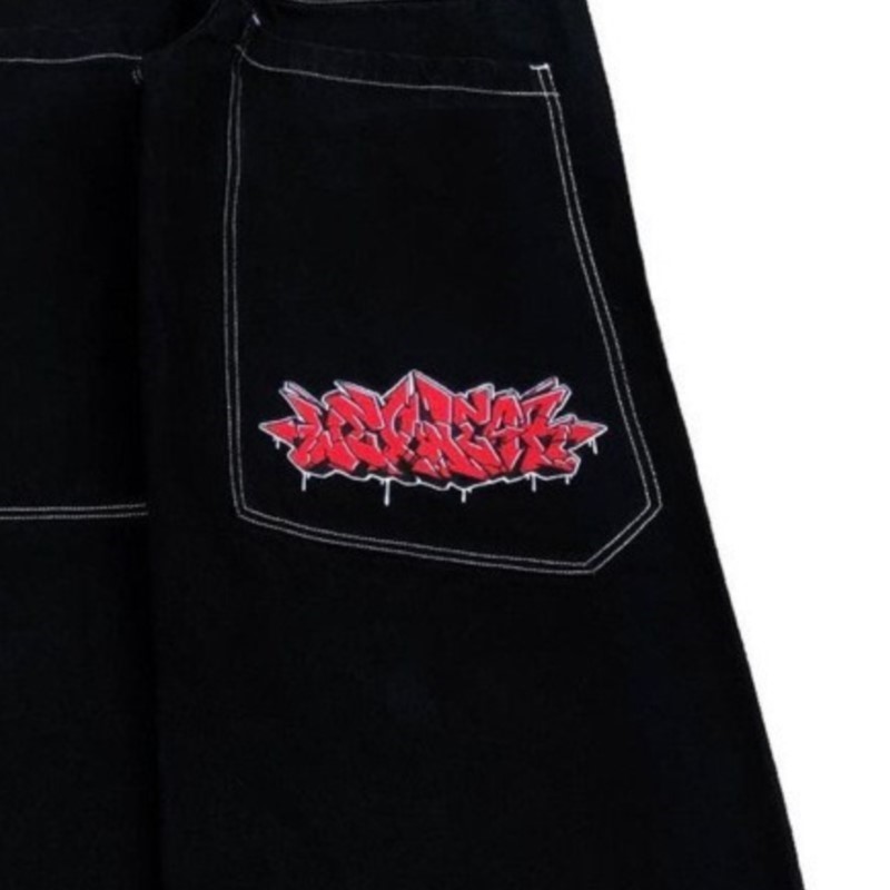 Amerikan Moda Hip Hop Büyük Bo - Jeans Pants Fashion Men incelemesi ve fiyatı