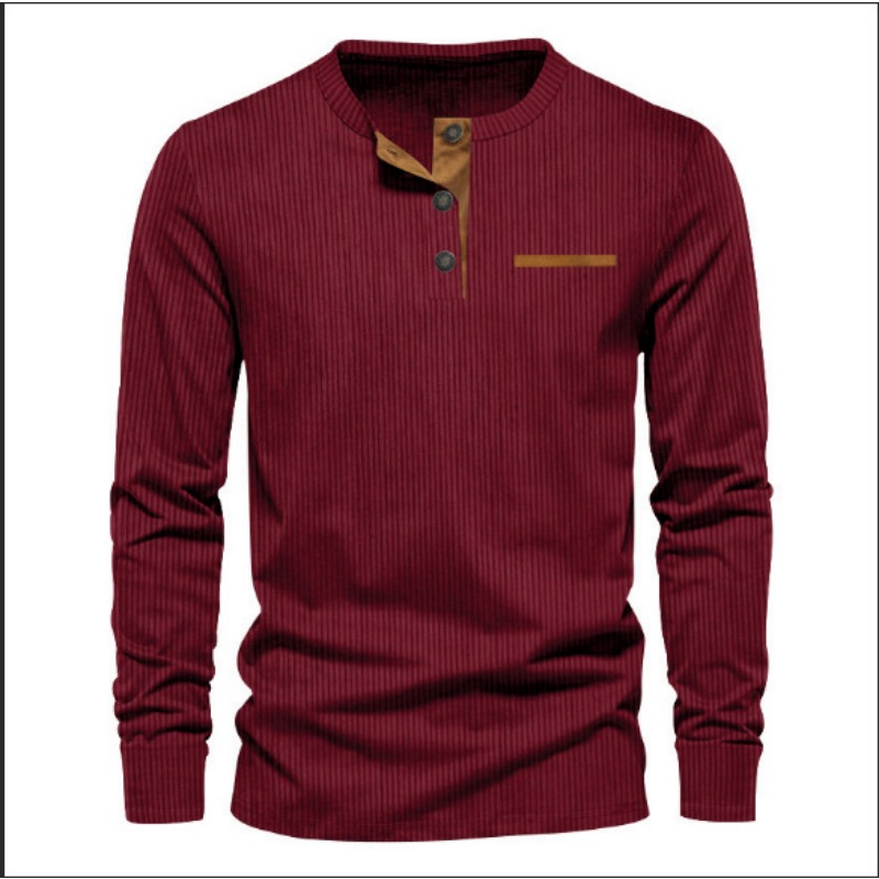 Erkek Fitilli Kadife Henley Ya - Men'S Fashion Looks incelemesi ve fiyatı