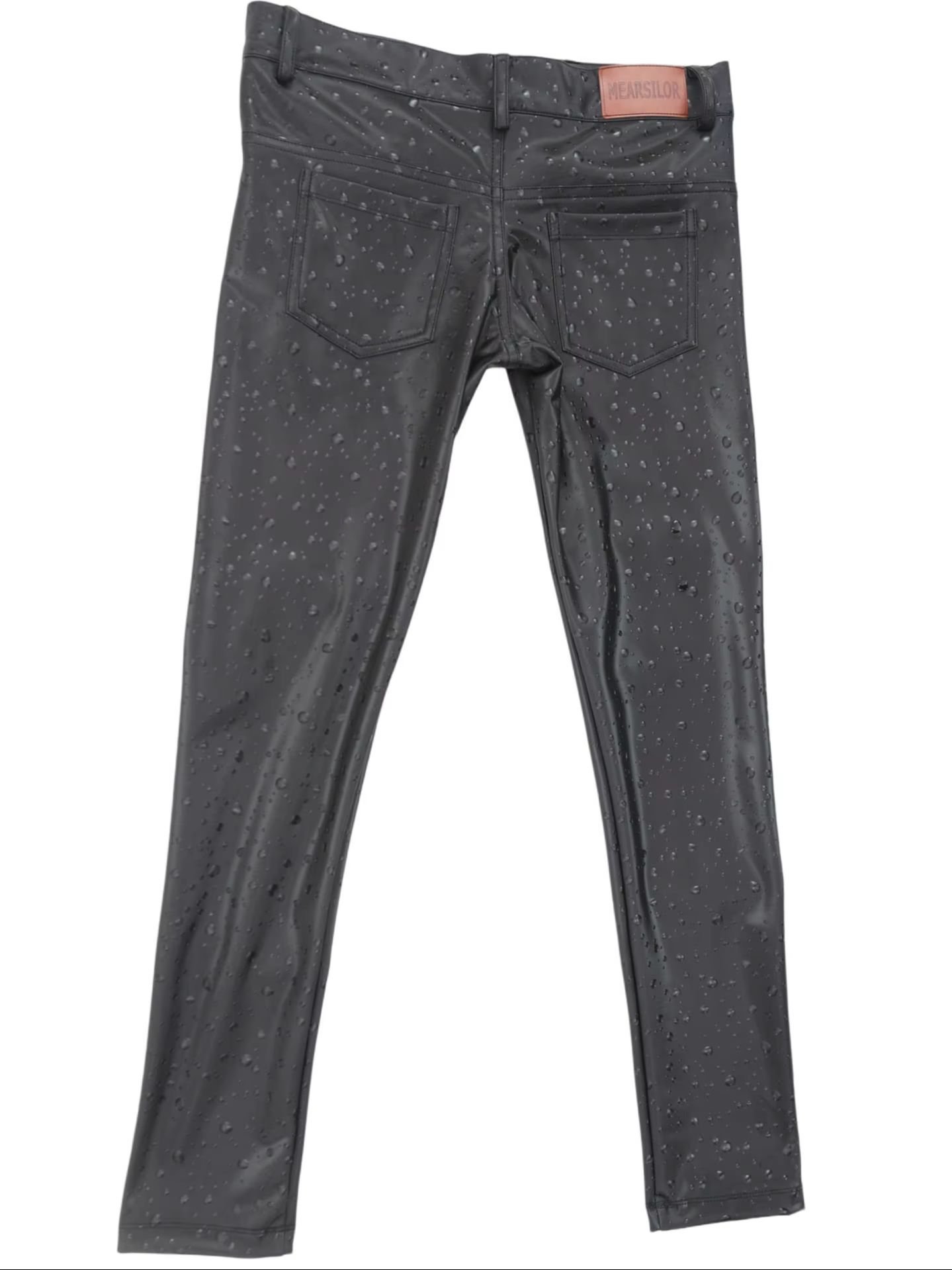 3D Su Damlası Baskı Elastik PU - Jeans Pants Fashion Men incelemesi ve fiyatı