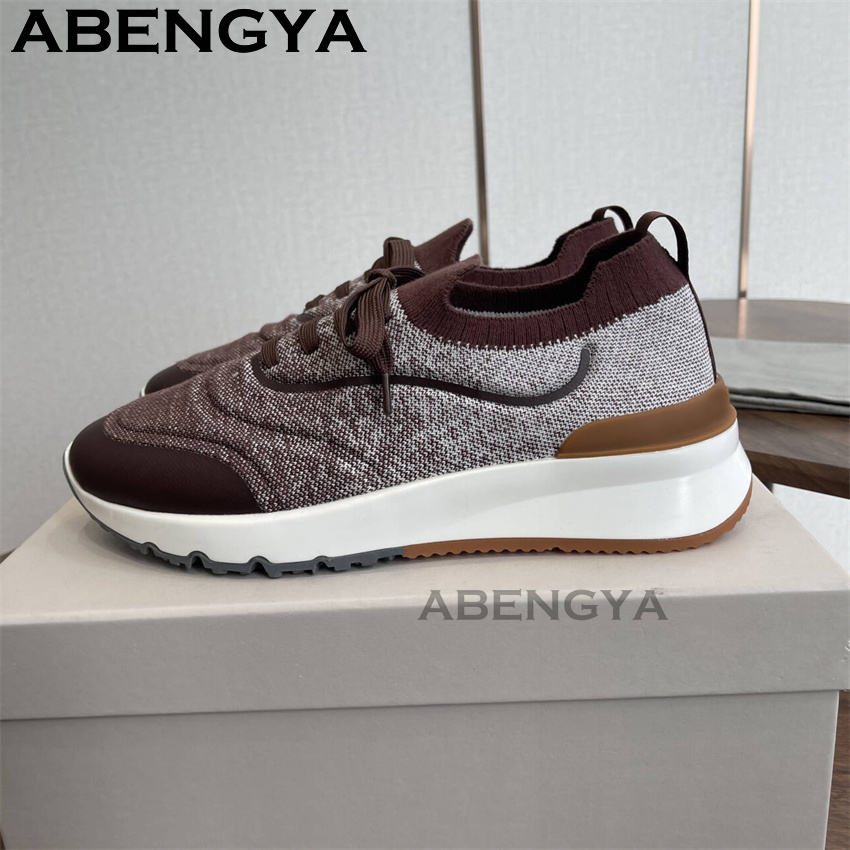 Erkekler yeni çok renkli örme  - Men'S Fashion Loafers Shoes incelemesi ve fiyatı