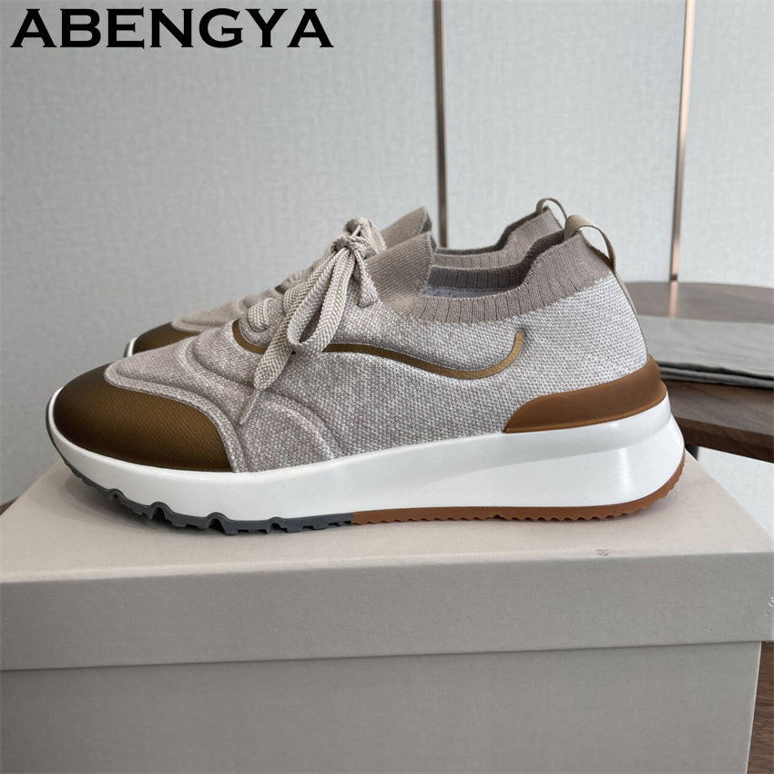 Erkekler yeni çok renkli örme  - Men'S Fashion Loafers Shoes incelemesi ve fiyatı